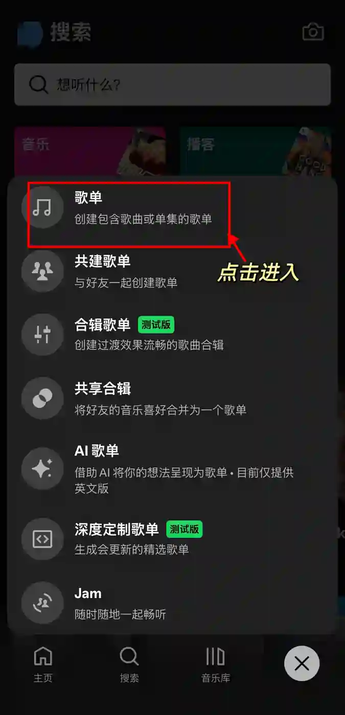 Spotify 自建歌单 2
