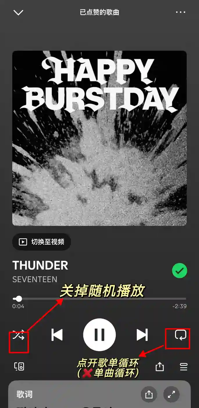 Spotify 关闭自动播放/播放设置 5